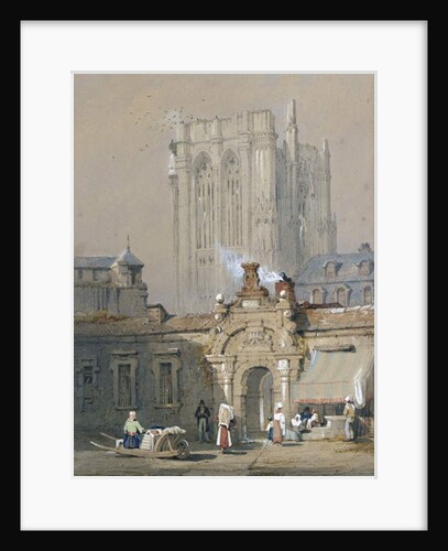 The Old Tower, Cologne Cathedral by Samuel Prout