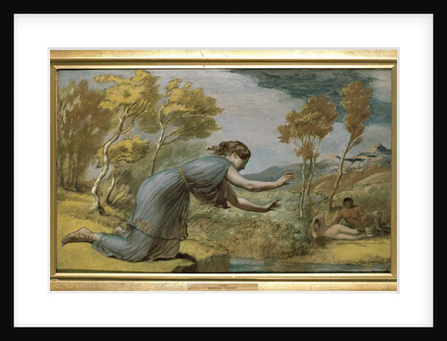 Psyche at the Stream by Edward Calvert