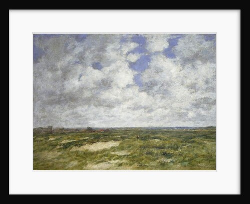 Berck, Cloudy Landscape, 1882 by Eugene Louis Boudin