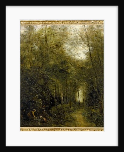 Montfermeuil, the Brook in the Wood, 1867 by Jean Baptiste Camille Corot