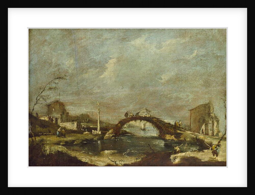 Capriccio Landscape by Francesco Guardi