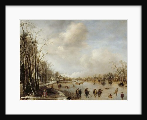 Winter Landscape, 1645 by Aert van der Neer