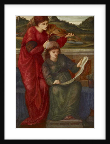 Music, 1877 by Edward Coley Burne-Jones
