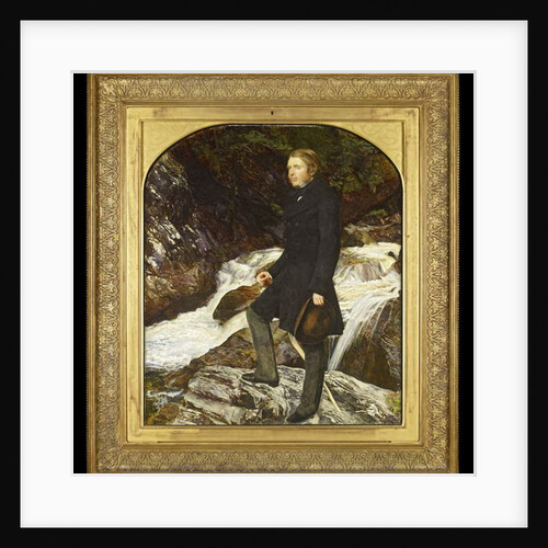 John Ruskin, 1854 by John Everett Millais