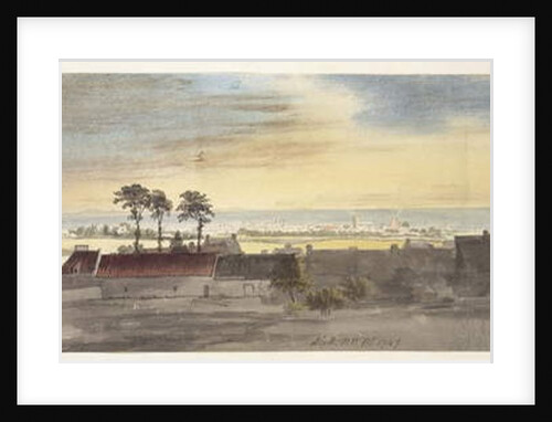 Leith, 1747 by Paul Sandby