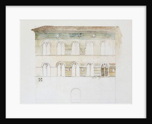 The Palazzo Gambacorti, Pisa, 27 - 30 April 1872 by John Ruskin