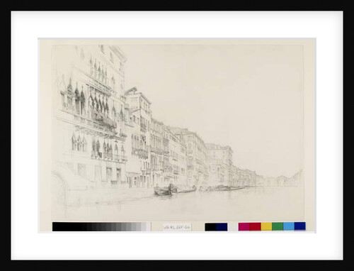 View from the Palazzo Bembo to the Palazzo Grimani, Venice, May - June 1870 by John Ruskin