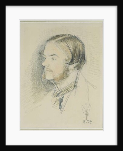Portrait of Holman Hunt, 1854 by John Everett Millais