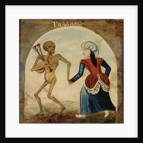 Death Leading a Pagan Woman by (after) English School