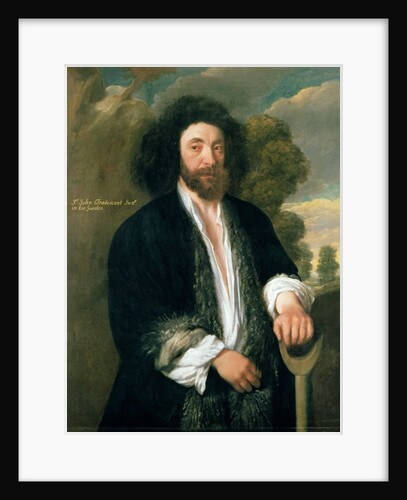 John Tradescant the Younger as a Gardener, 17th century by Thomas de Critz