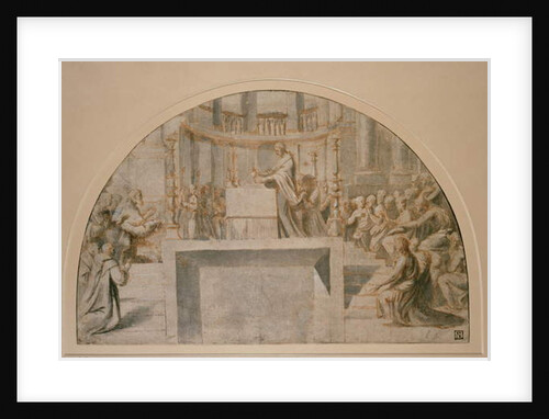 The Miraculous Mass at Bolsena by Raphael (1483-1520)