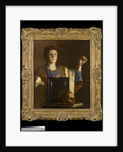 Truth presenting a Mirror to the Vanities of the World, c.1630 by Nicolas Tournier