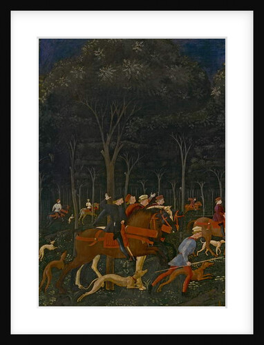The Hunt in the Forest, c.1465-70 by Paolo Uccello