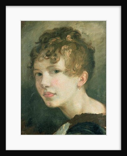 Portrait of Miss H.M. de Cardonnel Lawson, 19th century by Thomas Barker of Bath