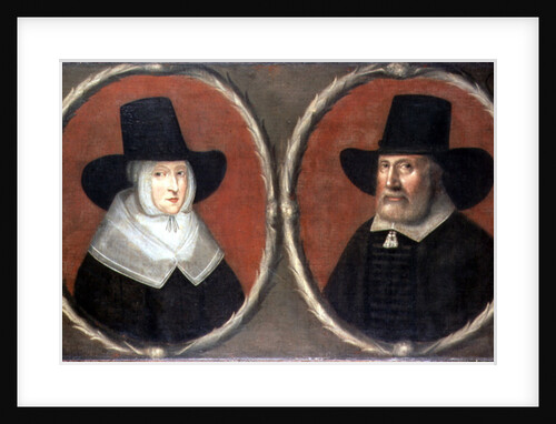 John Tradescant the Elder and his Wife Elizabeth, 1656 by English School