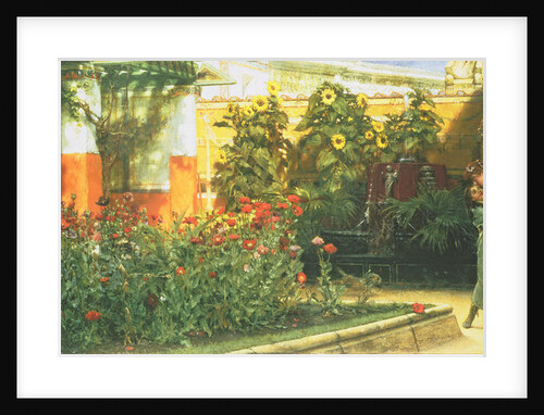 Corner of a Roman Garden, 1878 by Lawrence Alma-Tadema