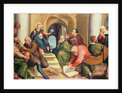 Christ among the Doctors, 16th century by Jacopo Bassano
