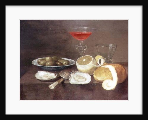 Still Life with Oysters, 17th century by Jacob Foppens van Es