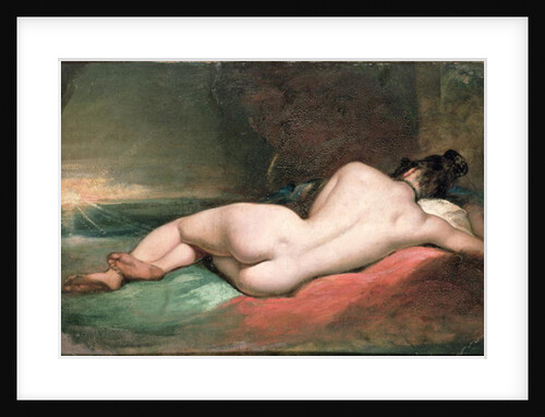 Nude Model Reclining, 19th century by William Etty