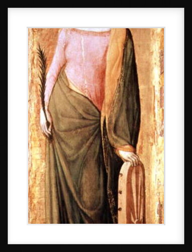 St. Catherine of Alexandria, 15th century by Francesco de' Franceschi