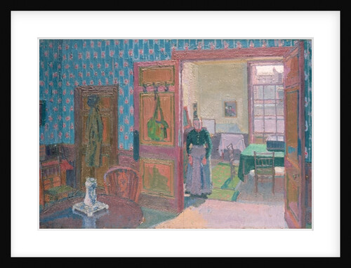 Interior with Mrs Mounter, 19th century by Harold Gilman