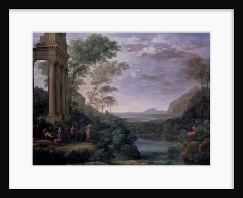Landscape with Ascanius Shooting the Stag of Sylvia, 17th century by Claude Lorrain