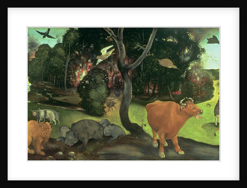 The Forest Fire, 15th century by Piero di Cosimo