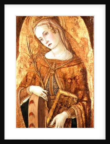 St. Catherine of Alexandria, 15th century by Vittorio Crivelli