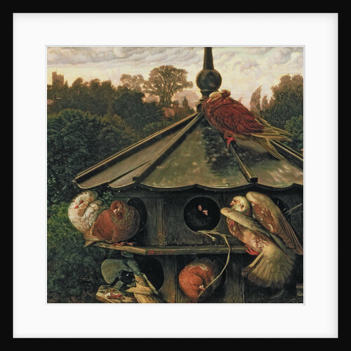 The Festival of St. Swithin or The Dovecote, 1866-75 by William Holman Hunt