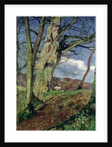 In Early Spring: A Study in March by John William Inchbold