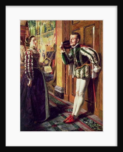 The Taming of the Shrew: Katherine and Petruchio, 1855 by Robert Braithwaite Martineau