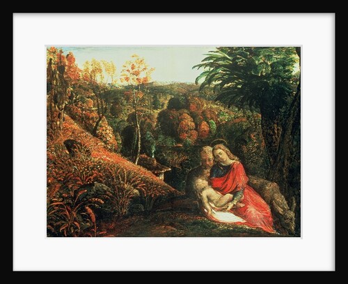 The Rest on the Flight into Egypt, 19th century by Samuel Palmer