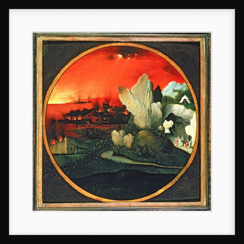 The Destruction of Sodom and Gomorrah, 16th century by Joachim Patinir