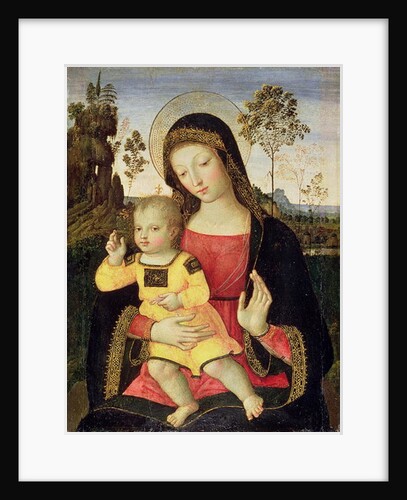 The Virgin and Child, 15th century by Bernardino di Betto Pinturicchio