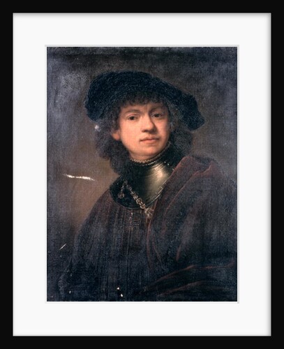 Self Portrait, 17th century by Rembrandt Harmensz. van Rijn