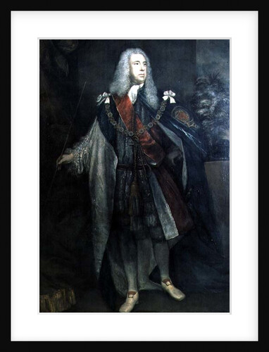 Portrait of Charles Fitzroy, 2nd Duke of Grafton, 1755-57 by Joshua Reynolds