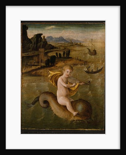 Arion riding on a Dolphin, c.1509-10 by Francesco Bianchi Ferrari