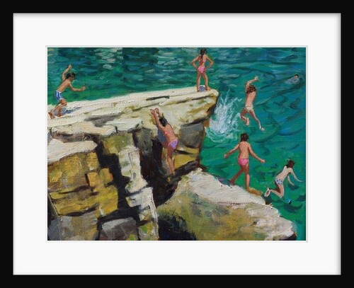 Detail of Jumping into the sea by Andrew Macara