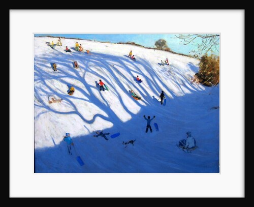Shadows on a hill, Monyash by Andrew Macara