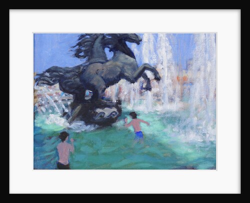 Horse sculptures, Manezhnaya Square, Moscow, 2016 by Andrew Macara