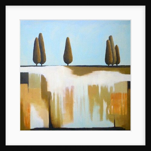 Cypress Trees, 2015 by Ana Bianchi