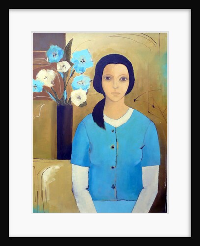 Madonna with Flowers, 2015 by Ana Bianchi