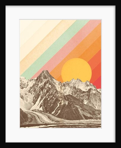 Mountainscape 1, 2018 by Florent Bodart