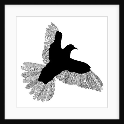 Bird Line Art, 2016 by Florent Bodart