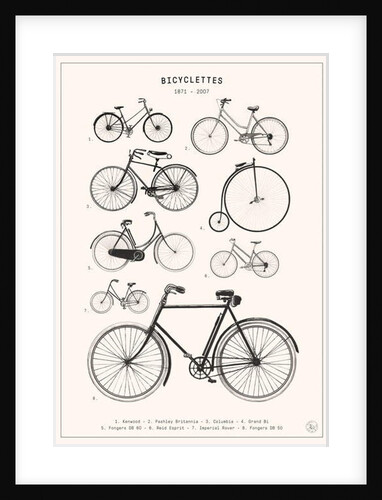 Bicyclettes, 2019 by Florent Bodart