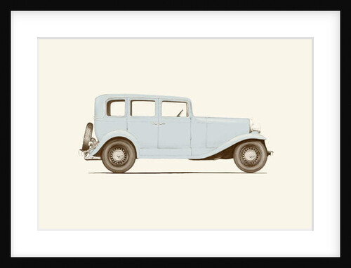 Car of the 30s, 2017 by Florent Bodart