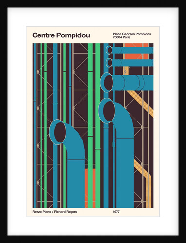 Centre Pompidou - Paris, 2020 by Florent Bodart
