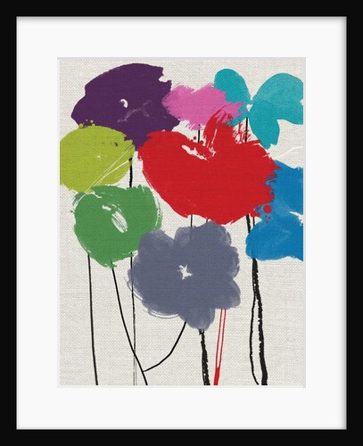 Printed Flowers, 2018 by Jenny Frean