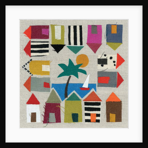 Beach Huts, 2018 by Jenny Frean