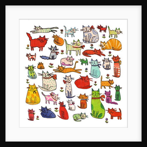 Thirty eight cats, 2018 by Sarah Battle